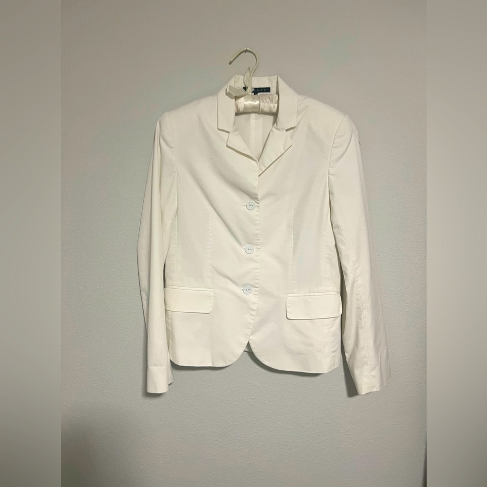 || THEORY || WHITE BLAZER || SUIT JACKET || LIGHT JACKET ||